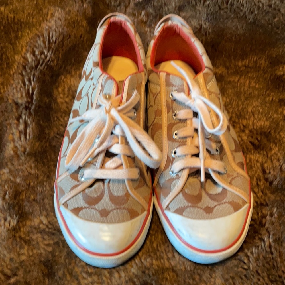 Coach signature logo sneakers